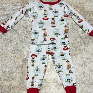 Toy Story Pajama Set - White and Red